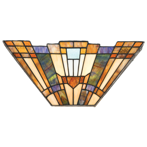 INGLENOOK 2 Tiffany nástěnná lampa - Elstead small 0