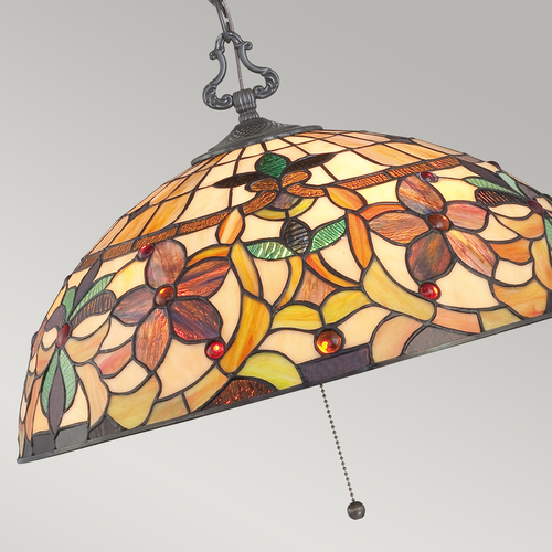 Kontrola Kami 3 Light Pendant With 3 Lights Elstead