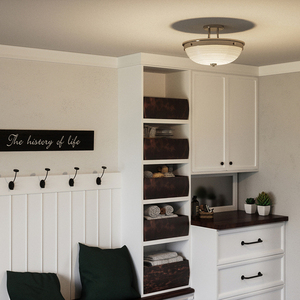 Mantle 2 Light Semi-Flush - leštěný nikl Elstead small 6