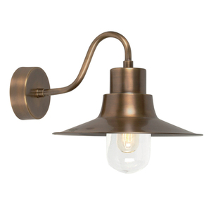 Nástěnná svítilna Sheldon 1 Light - Aged Brass Elstead small 0