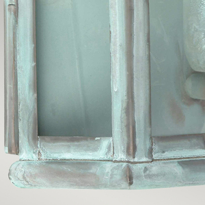 Nástěnná lucerna St Martins 1 Light - Verdigris Elstead small 3