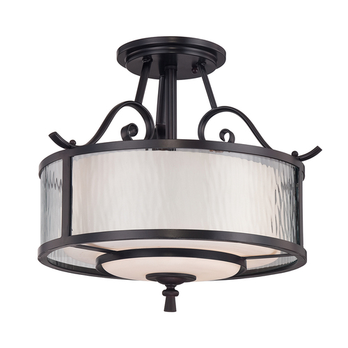 Kontrola Adonis 3 Light Semi-Flush Light Elstead