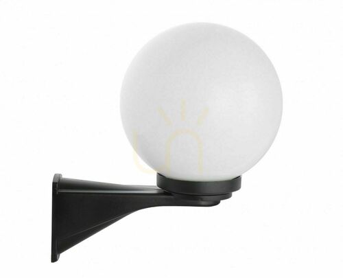 Kontrola Venkovní nástěnná lampa SU-MA Kule černá K 3012/1/KD 200