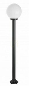 Venkovní stojací lampa SU-MA KULE K 5002/1/K 250 černá 175 cm small 0