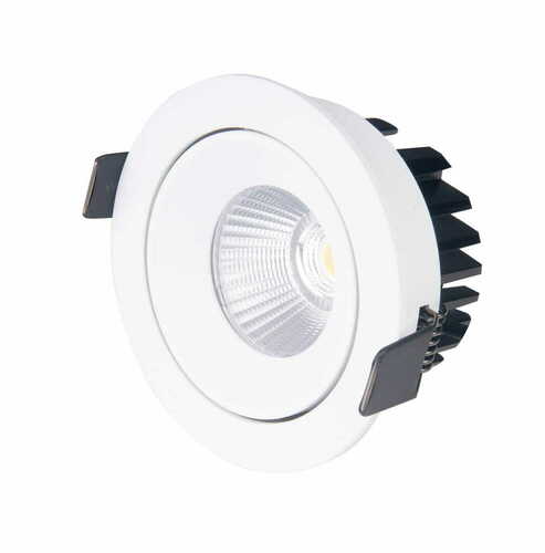 Kontrola Zapuštěné svítidlo Max Light Cyclop H0094 bílé LED 12W IP65 3000K 6 cm