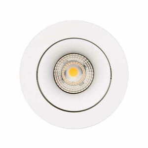 Zapuštěné svítidlo Max Light Bellatrix H0117 bílé 9W 3000K 10,5 cm small 3