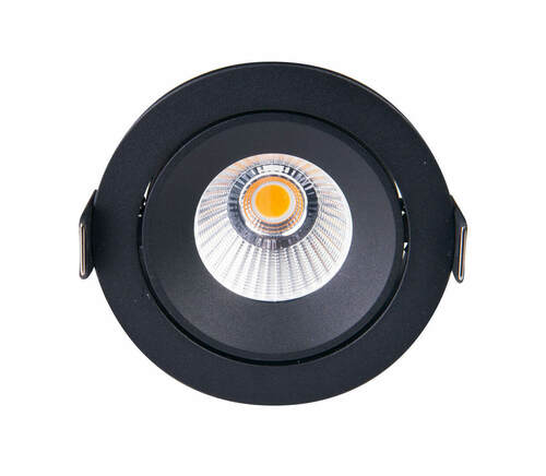Kontrola Zapuštěné svítidlo Max Light Cykop H0095 černé LED 12W 3000K IP65 Ø6 cm
