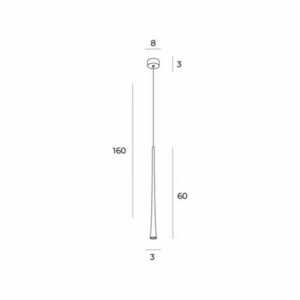 Závěsné svítidlo Max Light Coffee P0485 zlaté LED 7W 3000K 1x3 cm 1 Závěsné svítidlo Max Light Coffee P0485 zlaté LED 7W 3000K 1x3 cm small 1
