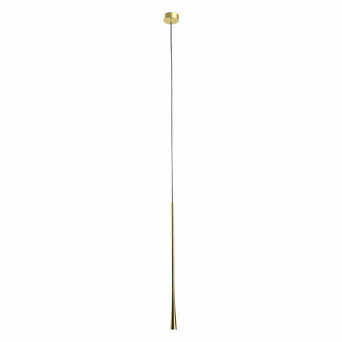 Kontrola Závěsné svítidlo Max Light Coffee P0485 zlaté LED 7W 3000K 1x3 cm