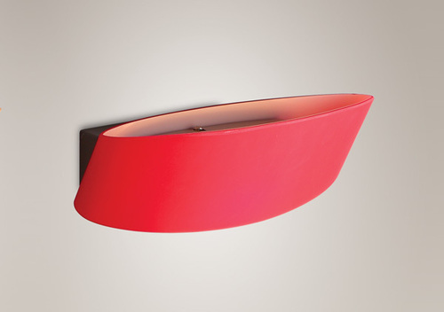 Kontrola Nástěnné svítidlo Max Light Parete W0077 červené chrom R7s 25 cm