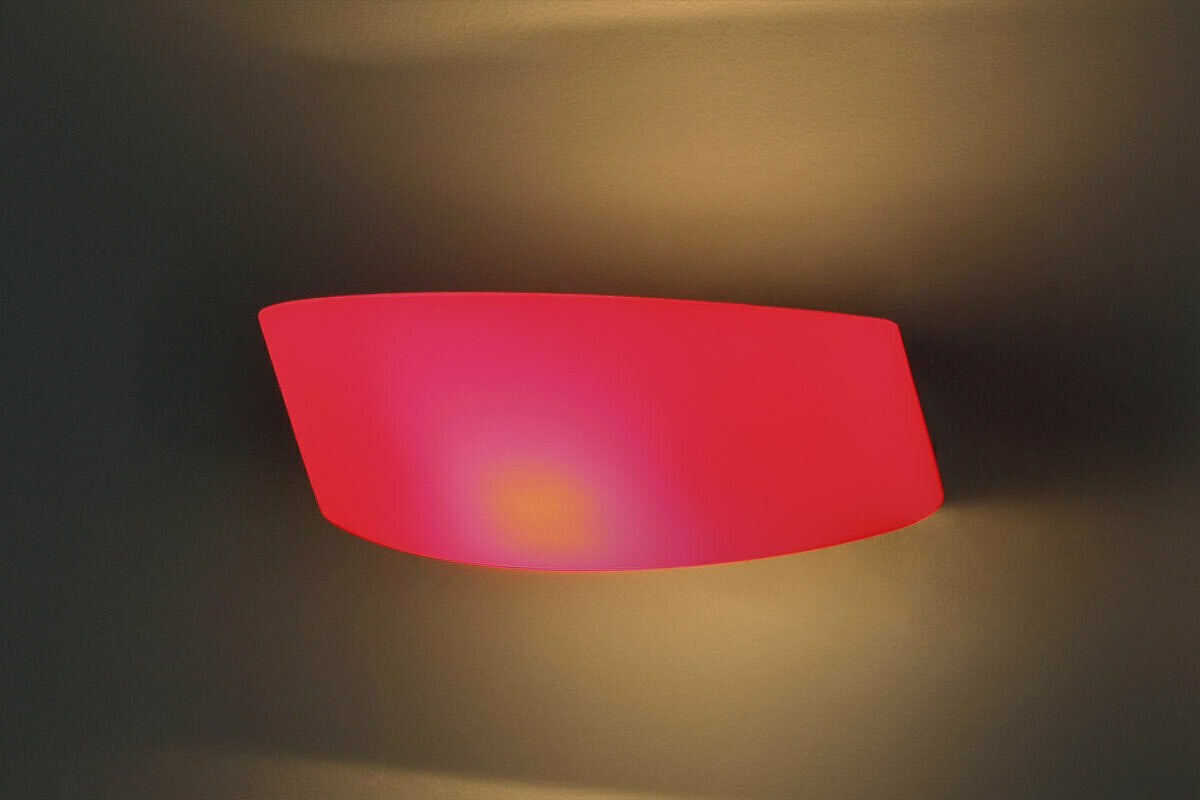 Kontrola Nástěnné svítidlo Max Light Parete W0077 červené chrom R7s 25 cm Nástěnné svítidlo Max Light Parete W0077 červené chrom R7s 25 cm