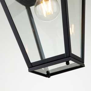 Malá závěsná lucerna Alford Place - 1 světelný zdroj - Black Quintiesse small 2