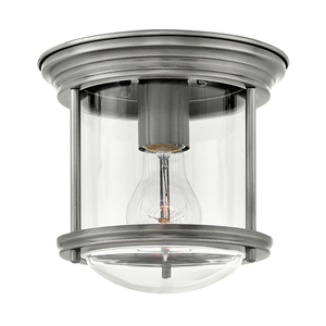 Stropní svítidlo Quintiesse Hadrian QN-HADRIAN-MINI-F-AN-CLEAR, starožitný nikl, čiré sklo, E27 small 0