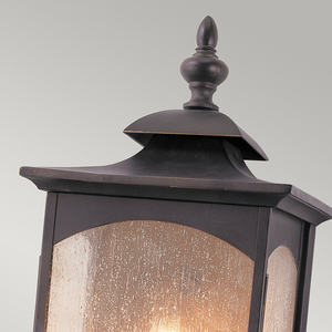 Venkovní nástěnné svítidlo Quintiesse Market Square QN-MARKET-SQUARE-L 3×E14, tmavý bronz small 3