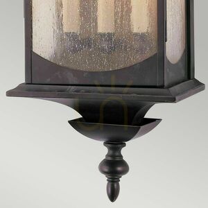 Venkovní nástěnné svítidlo Quintiesse Market Square QN-MARKET-SQUARE-L 3×E14, tmavý bronz small 5