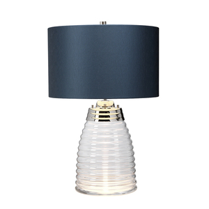 Stolní lampa Milne - 2 světelné zdroje - Tmavě modré stínidlo Quintiesse small 2