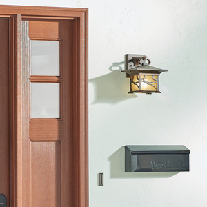 Venkovní nástěnná lucerna Quintiesse Morris QN-MORRIS-M stará měď, iridizované sklo, E27 max 60 W, IP44, 237 mm small 4