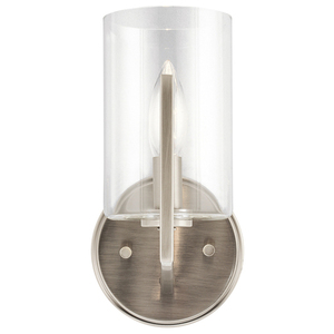 Nástěnné svítidlo Quintiesse Nye E14, 40 W, klasický cínový povrch 4 Nástěnné svítidlo Quintiesse Nye E14, 40 W, klasický cínový povrch small 4