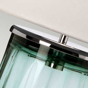 Stolní lampa Reno - 1 světelný zdroj - zelená/leštěný nikl Quintiesse small 2