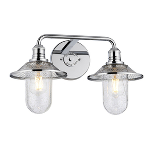 Chromové koupelnové nástěnné svítidlo Quintiesse Rigby QN-RIGBY2-BATH-PC 2×E27 max. 40 W IP44 small 0