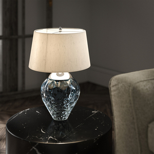 Stolní lampa Samara - 2 světelné zdroje - světle modrá Quintiesse small 7