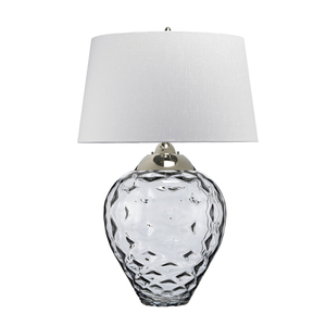 Velká stolní lampa Quintiesse SAMARA QN-SAMARA-TL-LRG-SMK kouřové sklo E27 + GU10 78,7 cm small 1