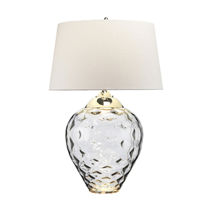 Velká stolní lampa Quintiesse SAMARA QN-SAMARA-TL-LRG-SMK kouřové sklo E27 + GU10 78,7 cm small 3