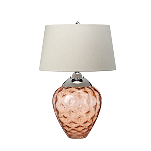 Stolní lampa Samara - 2 světelné zdroje - Salmon Quintiesse small 1