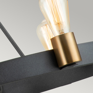 Závěsné nebo přisazené svítidlo Quintiesse SILAS QN-SILAS-6P-DZ 6×E27 max. 60 W Ø72,3 cm small 4