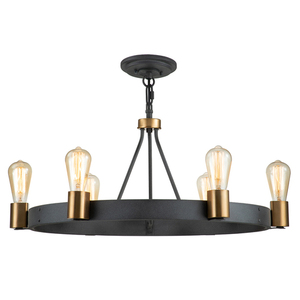 Závěsné nebo přisazené svítidlo Quintiesse SILAS QN-SILAS-6P-DZ 6×E27 max. 60 W Ø72,3 cm small 5