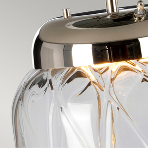 Stolní lampa Sola - 2 světelné zdroje - Stříbrné stínidlo Quintiesse small 4