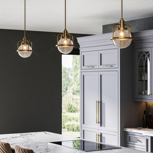 Závěsné svítidlo Triocent/ Plafond - 1 světelný zdroj - Přírodní mosaz Quintiesse small 7