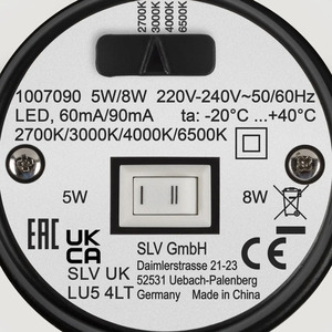 Vestavné svítidlo SLV Universal Downlight Move Phase 1007090 small 7