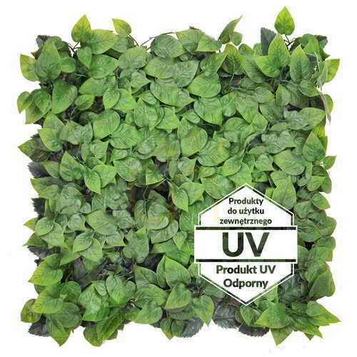 Kontrola Umělá zelená podložka Ivy UV 50x50cm