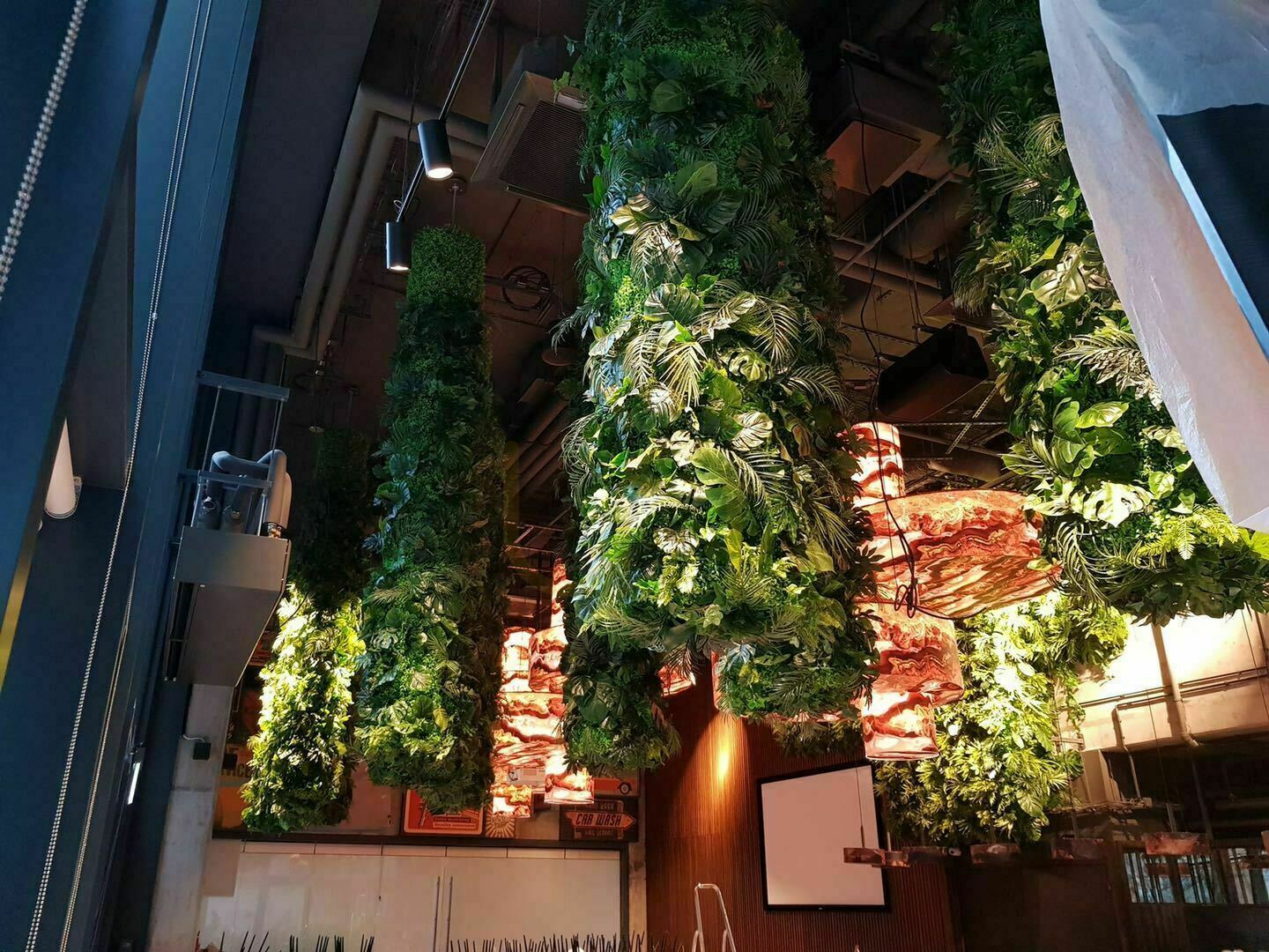 Pohled Vertikální zahrada Chemaora Vertikální zahrada Chemaora