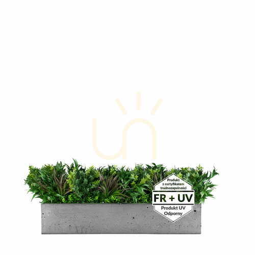 Kontrola Rostlinná vložka do květináče Passerine FR UV 25 × 50 cm – Green Designers