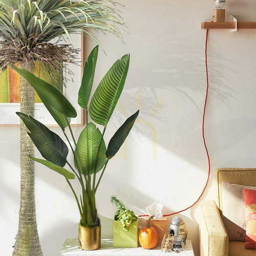 Kontrola Umělá hrnková rostlina Strelitzia 120cm