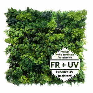 Vertikální zahrada Green Designers Fluffy Mesh FR UV GD 177 nehořlavý panel 0,5 m² small 1