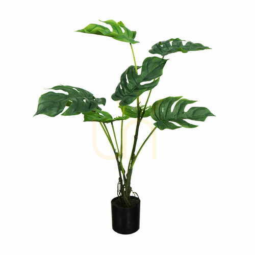 Kontrola Umělá hrnková rostlina Monstera 70cm