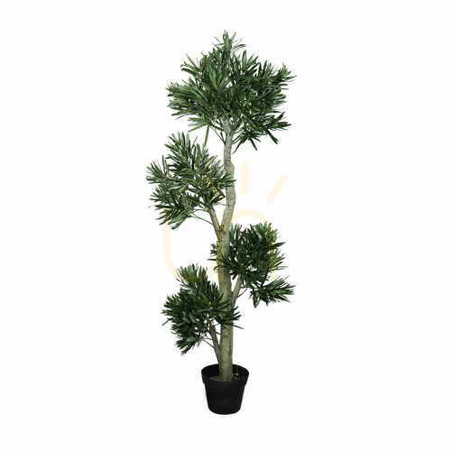 Kontrola Umělý dekorativní stromek v květináči Oleander 120cm