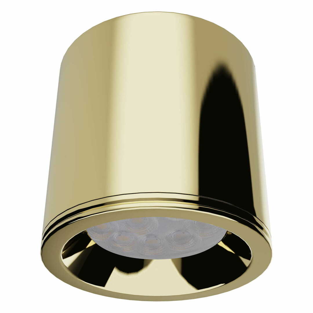 Kontrola Plafon Max Light Form C0217 kartáčované zlato GU10 IP65 8 cm Plafon Max Light Form C0217 kartáčované zlato GU10 IP65 8 cm