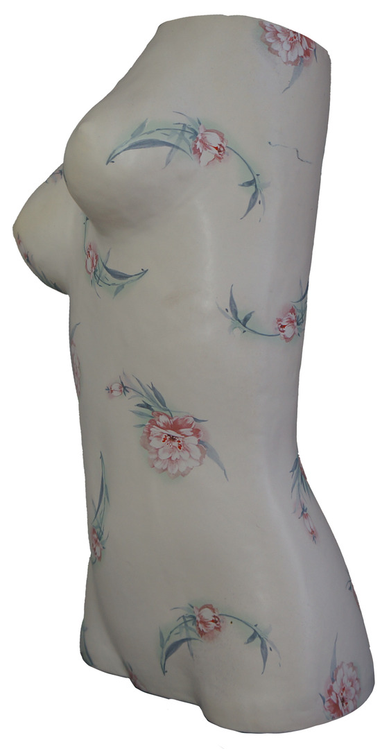 Pohled Keramická busta Sofia Las Plumas 26 × 15 × 44 cm Keramická busta Sofia Las Plumas 26 × 15 × 44 cm