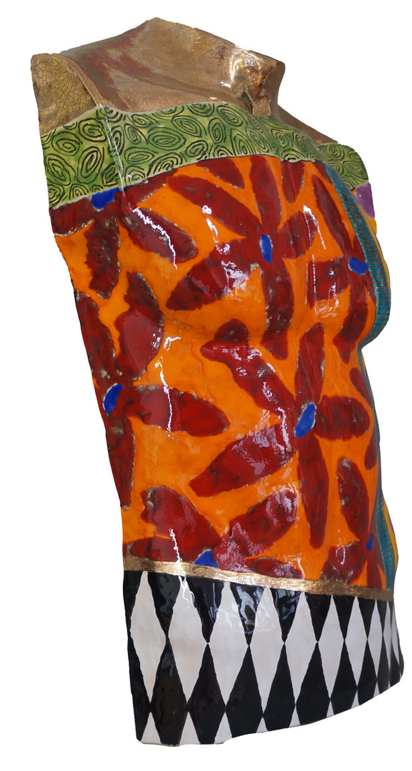 Zobrazit Keramická busta Las Plumas Mateo Tors 58 cm Keramická busta Las Plumas Mateo Tors 58 cm