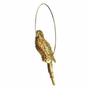 Závěsná figurka do lampy Las Plumas FIGURE M N°9 – zlatý papoušek z pryskyřice 37 cm LPFIGM09 2 Závěsná figurka do lampy Las Plumas FIGURE M N°9 – zlatý papoušek z pryskyřice 37 cm LPFIGM09 small 2
