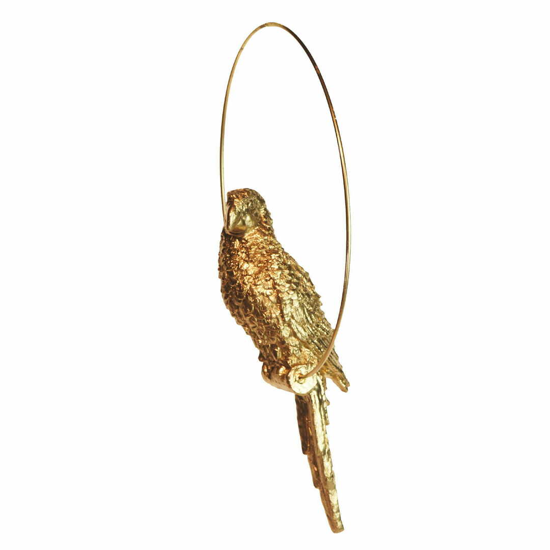 Náhled Závěsná figurka do lampy Las Plumas FIGURE M N°9 – zlatý papoušek z pryskyřice 37 cm LPFIGM09 Závěsná figurka do lampy Las Plumas FIGURE M N°9 – zlatý papoušek z pryskyřice 37 cm LPFIGM09