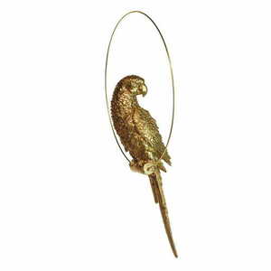 Závěsná figurka do lampy Las Plumas FIGURE M N°9 – zlatý papoušek z pryskyřice 37 cm LPFIGM09 6 Závěsná figurka do lampy Las Plumas FIGURE M N°9 – zlatý papoušek z pryskyřice 37 cm LPFIGM09 small 6