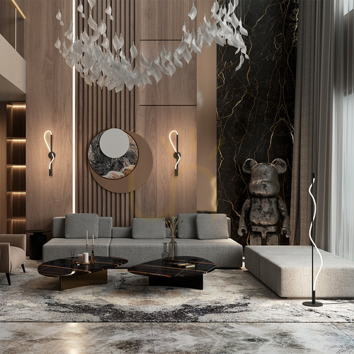 Kontrola Stojací lampa TAU MOD166FL-L15B3K Maytoni