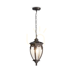Venkovní závěsné svítidlo FLEUR antická bronz IP44 Maytoni O414PL-01BZ small 1