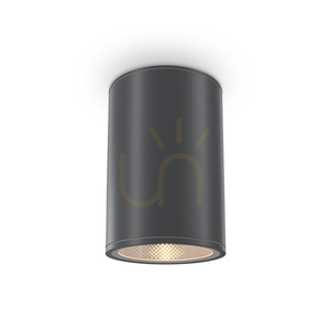 Venkovní stropní LED svítidlo Maytoni Bar O306CL-L12GF, grafitové, IP65 small 1