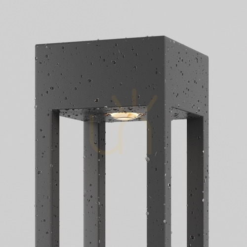 Kontrola Venkovní stojací lampa Maytoni Elbe grafit IP65 O424FL-L25GF